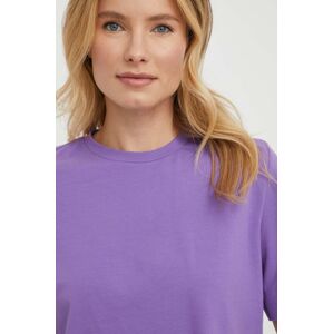 Tričko Sisley fialová barva