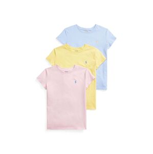 Dětské bavlněné tričko Polo Ralph Lauren 3-pack