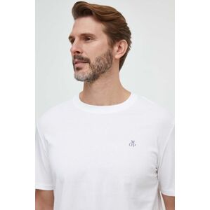 Bavlněné tričko Marc O'Polo 2-pack bílá barva