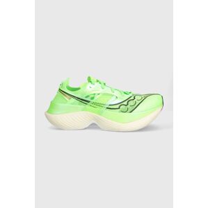 Běžecké boty Saucony Endorphin Elite zelená barva, S20768.30