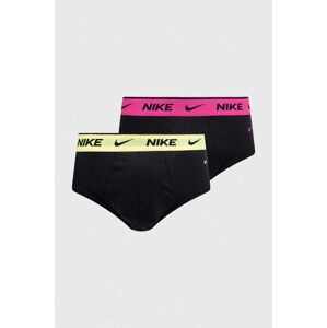 Spodní prádlo Nike 2-pack pánské, černá barva