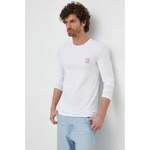 Tričko s dlouhým rukávem Versace 2-pack bílá barva, AU10197 1A10011