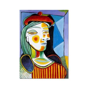 Reprodukce malovaná olejem Pablo Picasso, Žena s červeným baretem