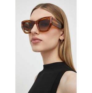 Sluneční brýle Etro dámské, oranžová barva, ETRO 0017/S