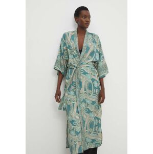 Kimono Answear Lab zelená barva, oversize