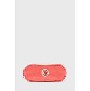 Penál Fjallraven Kanken Pen Case růžová barva, F23783