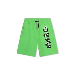 Dětské plavkové šortky Marc Jacobs zelená barva