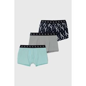Dětské boxerky Calvin Klein Underwear 2-pack šedá barva
