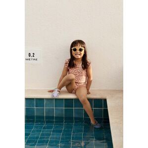 Dvoudílné dětské plavky Liewood Judie Printed Bikini Set růžová barva