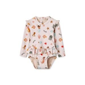 Jednodílné plavky pro miminko Liewood Sille Baby Printed Swimsuit