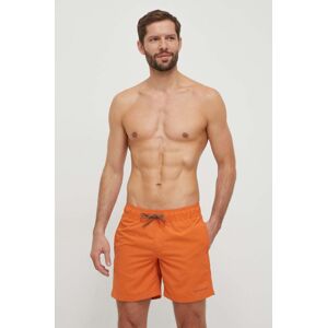 Plavkové šortky G-Star Raw oranžová barva