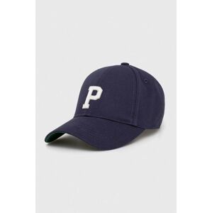 Bavlněná baseballová čepice Pepe Jeans NOAH JR tmavomodrá barva, s aplikací
