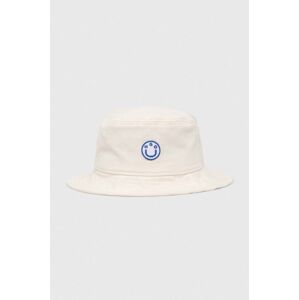 Bavlněná čepice Hugo Blue bílá barva
