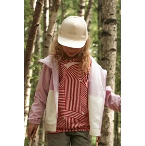 Dětská bavlněná kšiltovka Reima Lippis bílá barva