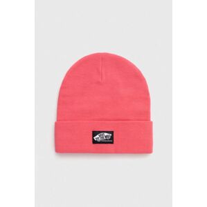 Čepice Vans růžová barva