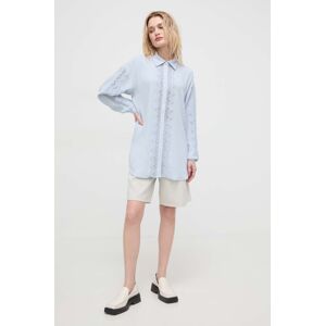 Košile Bruuns Bazaar dámská, relaxed, s klasickým límcem
