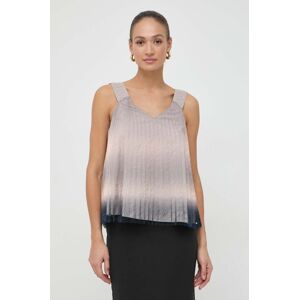 Tričko Armani Exchange dámské, béžová barva, 3DYH01 YNYLZ