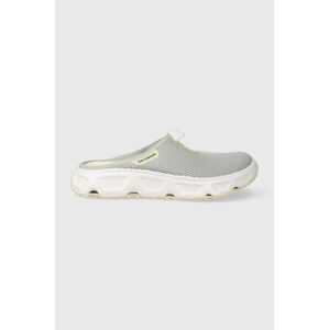 Pantofle Salomon REELAX SLIDE 6.0 dámské, šedá barva, L47112600