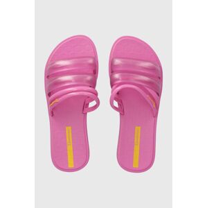 Pantofle Ipanema PUFFER SLIDE dámské, růžová barva, 26727-AQ186