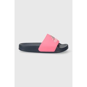 Dětské pantofle adidas ADILETTE SHOWER K růžová barva