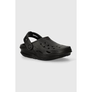 Dětské pantofle Crocs OFF GRID CLOG černá barva