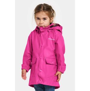Dětská nepromokavá bunda Didriksons JOJO KIDS JKT růžová barva