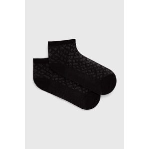 Ponožky BOSS dámské, černá barva
