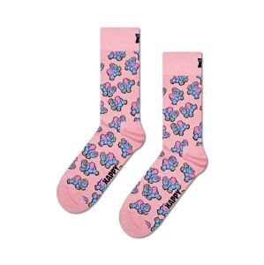 Ponožky Happy Socks Inflatable Elephant růžová barva