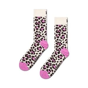 Ponožky Happy Socks Leo Sock béžová barva