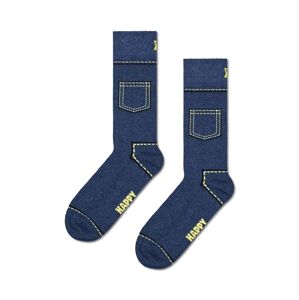 Ponožky Happy Socks Denim Sock tmavomodrá barva