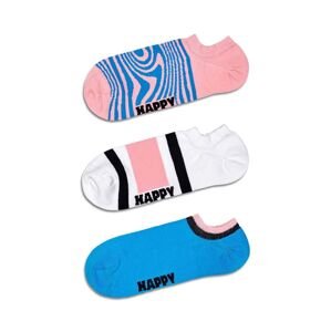 Ponožky Happy Socks Dizzy No Show Socks 3-pack