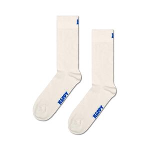 Ponožky Happy Socks Solid bílá barva