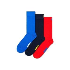 Ponožky Happy Socks Solid 3-pack