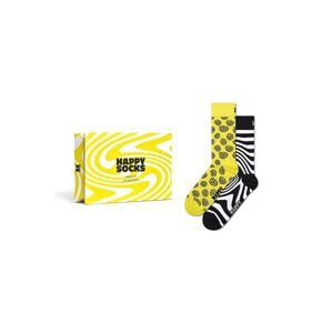 Ponožky Happy Socks Gift Box Zig Zag 2-pack