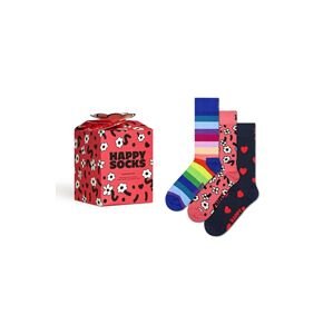 Ponožky Happy Socks Gift Box Flower Socks 3-pack