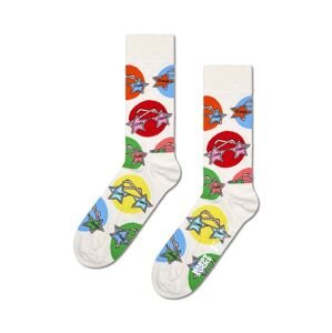 Ponožky Happy Socks x Elton John Glasses béžová barva
