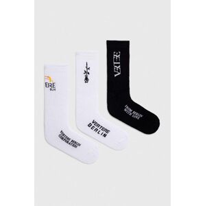 Ponožky Vertere Berlin 3-pack bílá barva