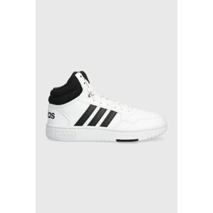 Dětské sneakers boty adidas Originals HOOPS 3.0 MID K bílá barva