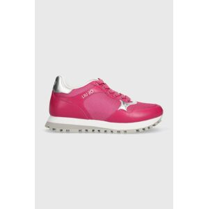 Sneakers boty Liu Jo WONDER 39 růžová barva, BA4067PX03000006