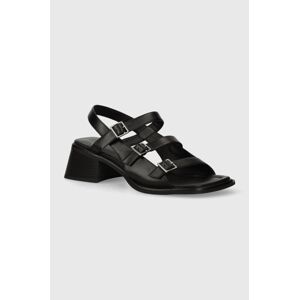 Kožené sandály Vagabond Shoemakers INES černá barva, 5711-001-20