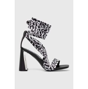 Sandály Karl Lagerfeld MASQUE černá barva, KL30714A