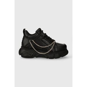 Sneakers boty Buffalo Cld Corin Chain 3.0 černá barva, 1636082