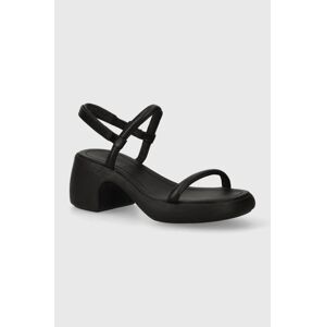 Kožené sandály Camper Thelma Sandal černá barva, K201596.001