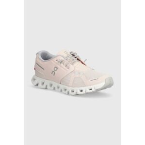 Běžecké boty On-running Cloud 5 růžová barva, 5998153