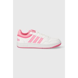 Dětské sneakers boty adidas Originals HOOPS 3.0 K růžová barva