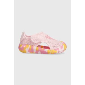 Dětské boty do vody adidas ALTAVENTURE 2.0 I růžová barva