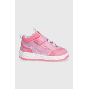 Dětské sneakers boty Reebok Classic WEEBOK STORM X růžová barva, 100074974