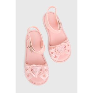 Dětské sandály Melissa MAR SANDAL HOT BB růžová barva