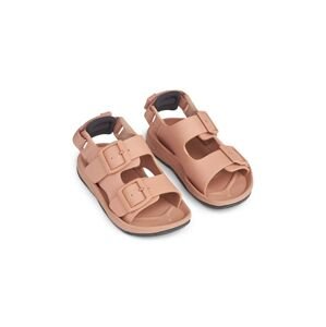 Dětské sandály Liewood Anni Sandals růžová barva