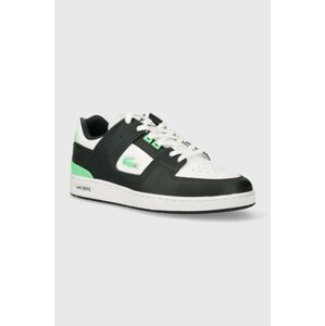 Sneakers boty Lacoste Court Cage Leather zelená barva, 47SMA0050